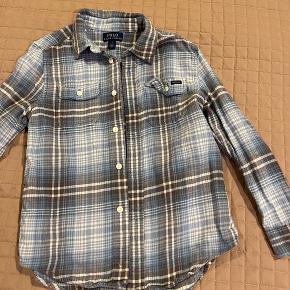 Boys dress shirts lot of 3 (Jcrew, Polo) size 6/7) - Picture 2 of 8